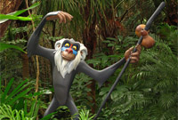 Rafiki points the way to the Planet Watch!